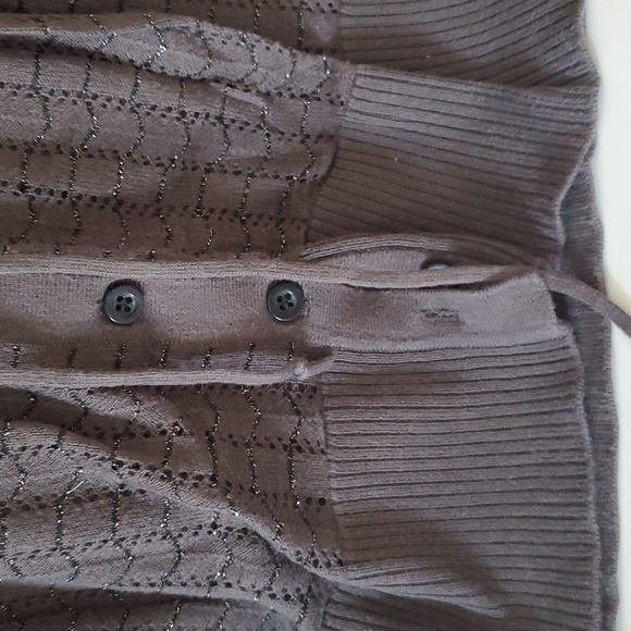 DKNY JEANS Cardigan with String Belt - Picture 6 of 11